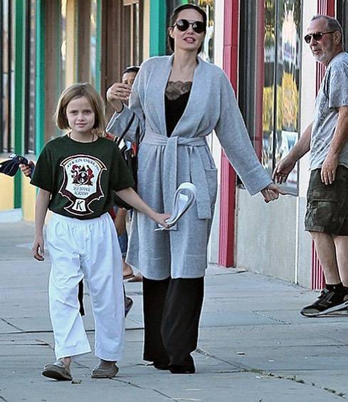Angelina Jolie z córką