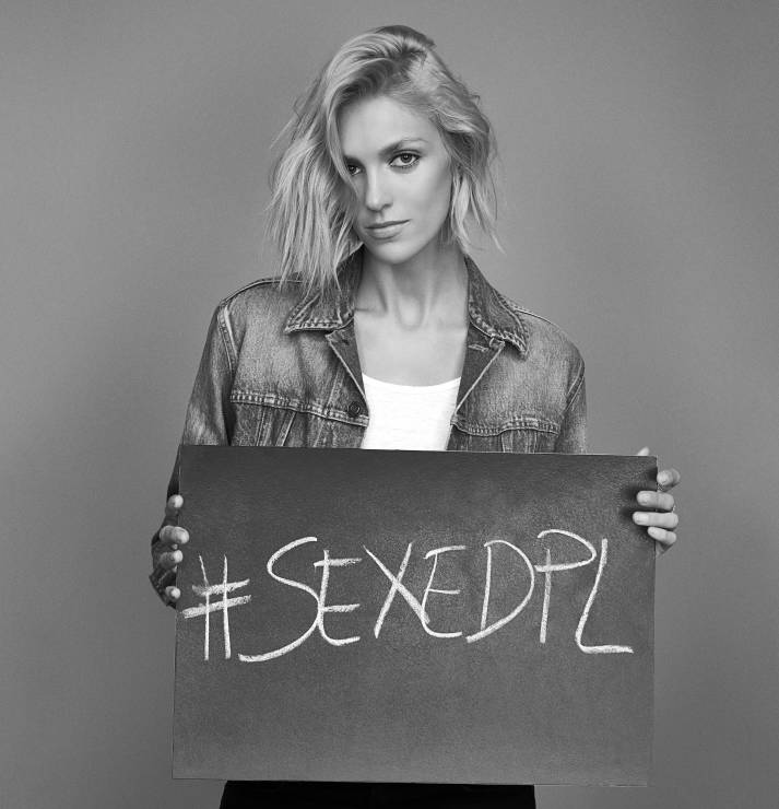 Anja Rubik w kampanii #SexedPl