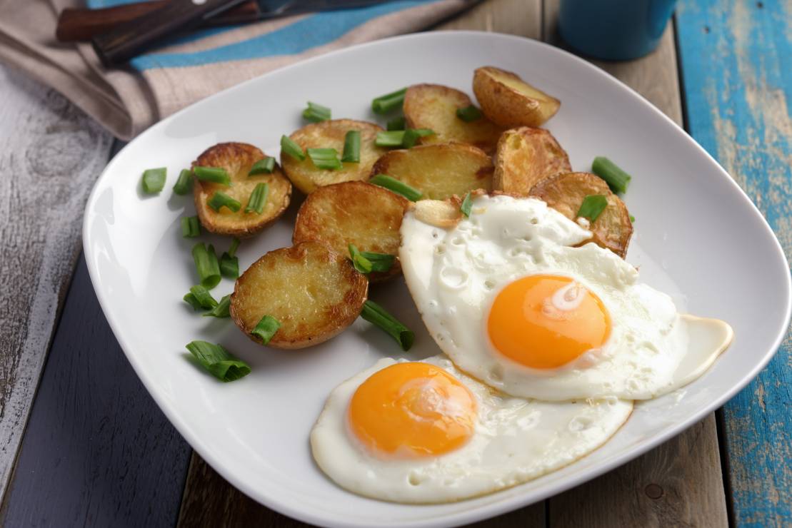 Dieta rozdzielna: ziemniaki i jajka