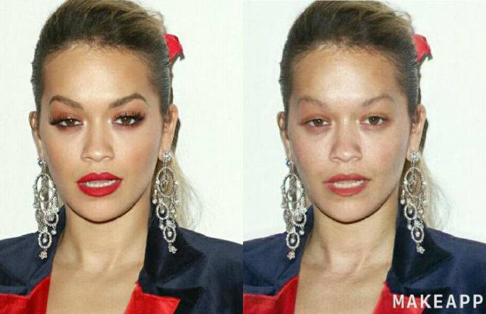 Aplikacja do usuwania makijażu - Rita Ora