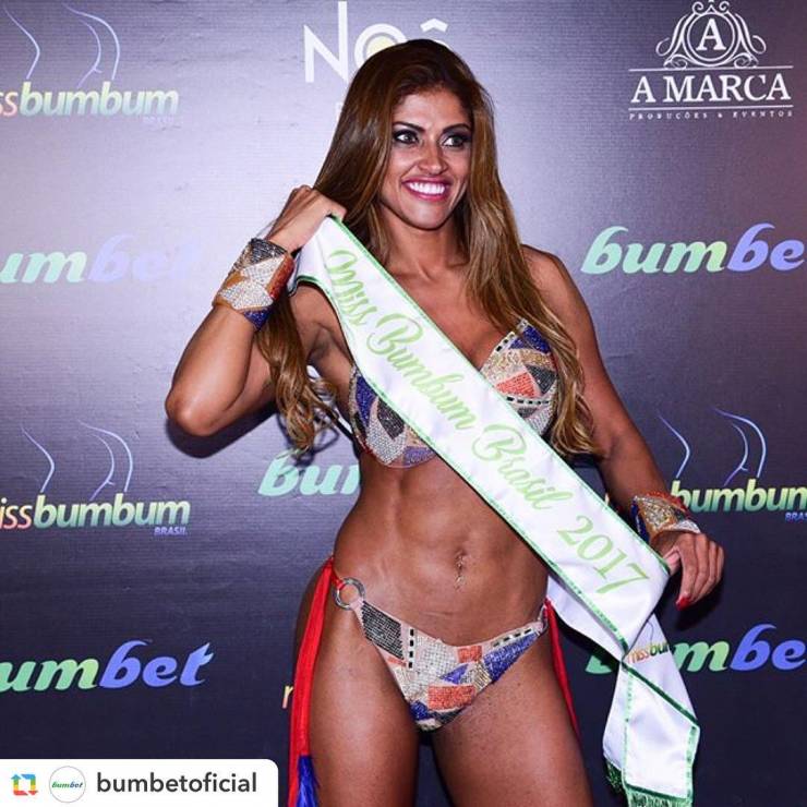 Rosie Oliviera - Miss Bumbum Brazylii 2017