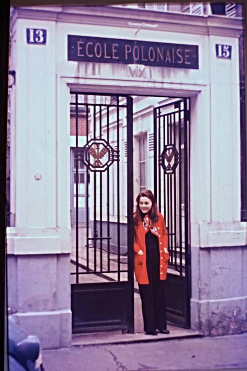Irena Jarocka, Ecole Polonaise w Paryżu