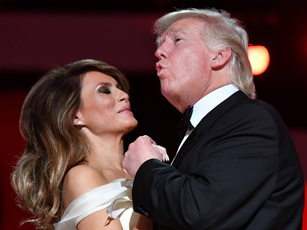 Melanie i Donald Trump