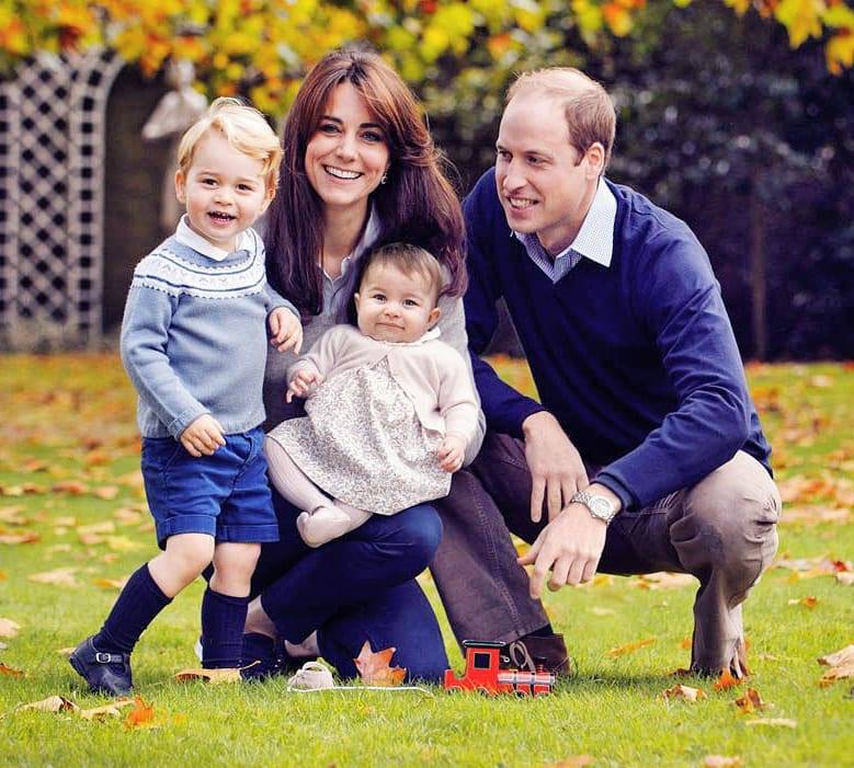 Księżna Kate i Książę William z dziećmi
