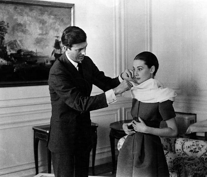 Hubert de Givenchy i Audrey Hepburn