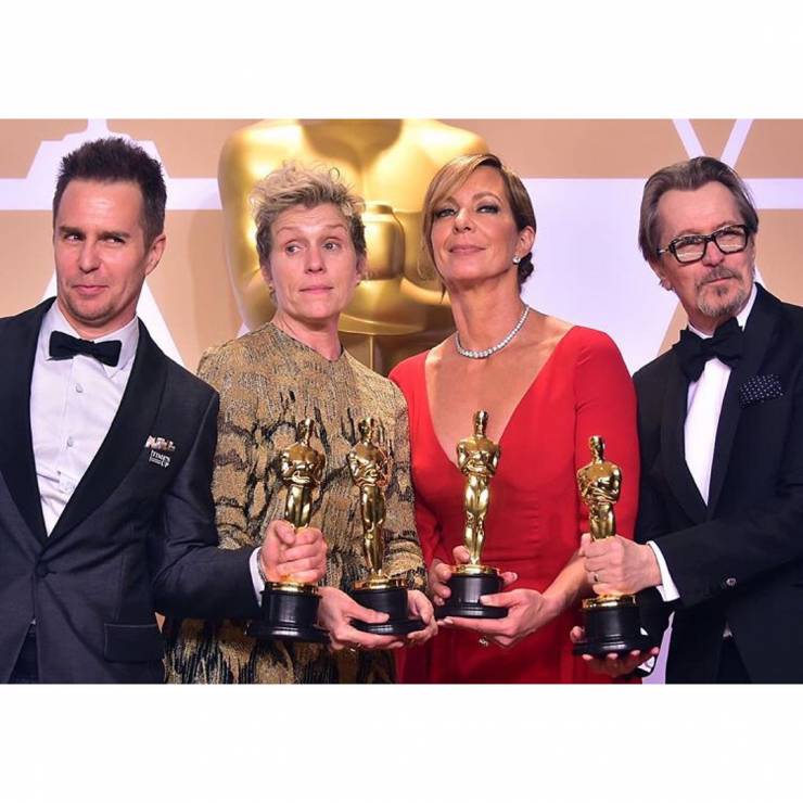 Oskary 2018: Laureaci Oskarów - zrobienie dobrego wspólnego zdjęcia nie jest łatwe