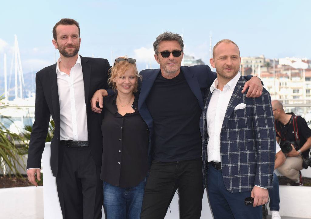 Joanna Kulig, Borys Szyc, Tomasz Kot i Paweł Pawlikowski w Cannes