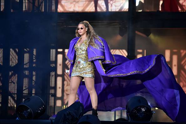 Beyonce podczas trasy koncertowej