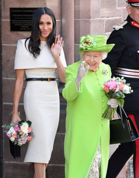 Meghan Markle i Królowa Elżbieta II - pierwsze oficjalne wyjście razem