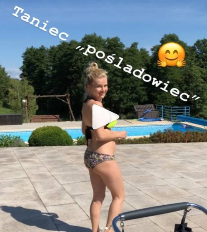 Edyta Pazura w bikini na Instagramie