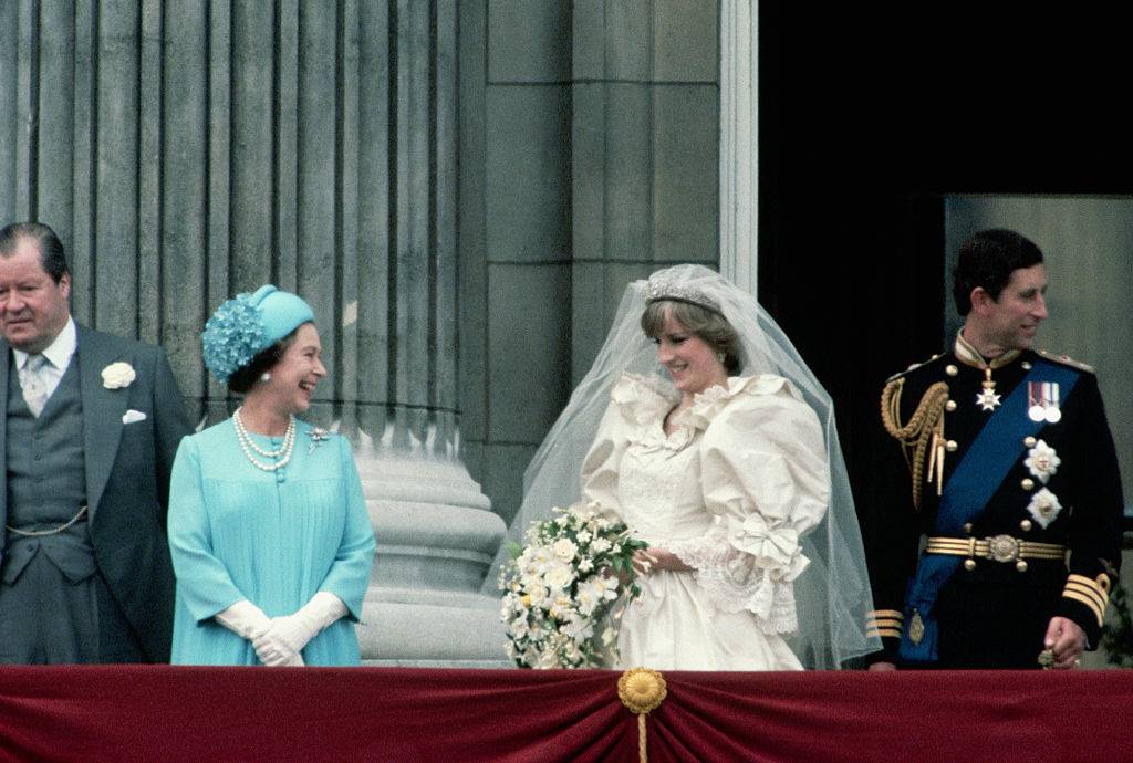 Księżna Diana i książę Karol w dniu ślubu