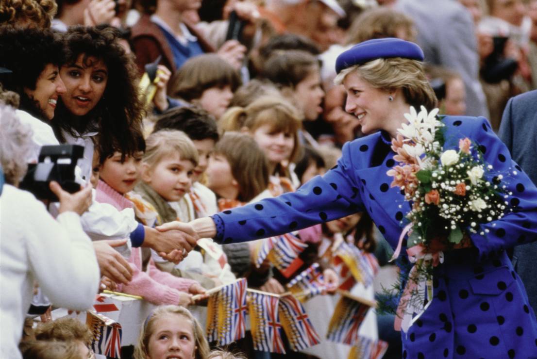 Księżna Diana podczas wizyty w Kanadzie, 1986 rok.
