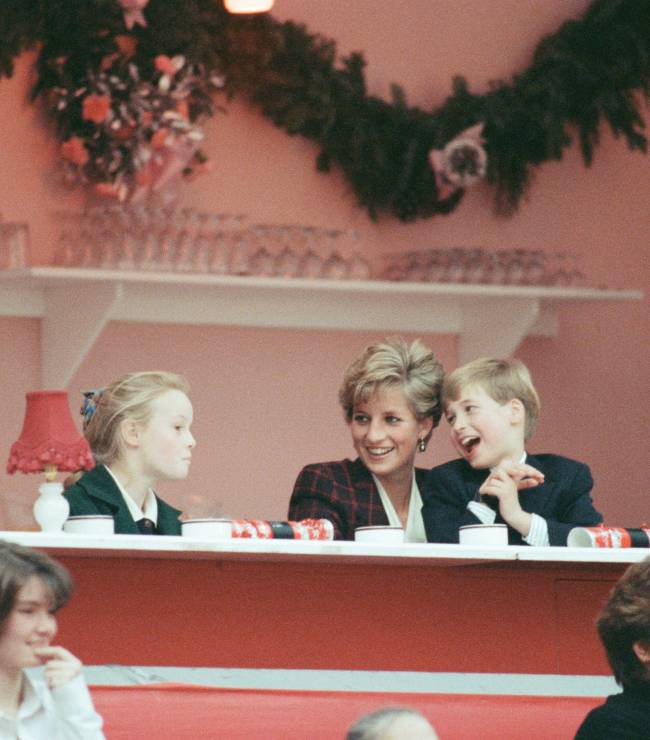 Księżna Diana z synem Williamem na Międzynarodowej Wystawie Koni w Londynie,  1990 rok.