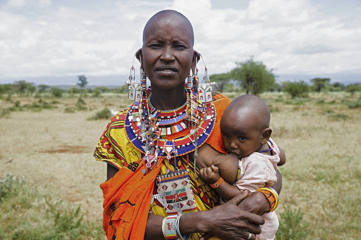 Matki karmiące piersią: Kenia