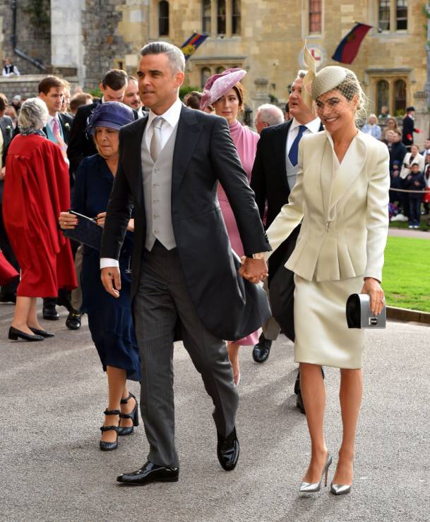 Ślub księżniczki Eugenii: Robbie Williams i Ayda Field