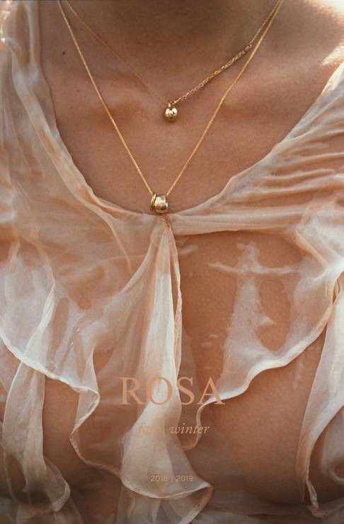 Rosa Chains biżuteria jesień 2018