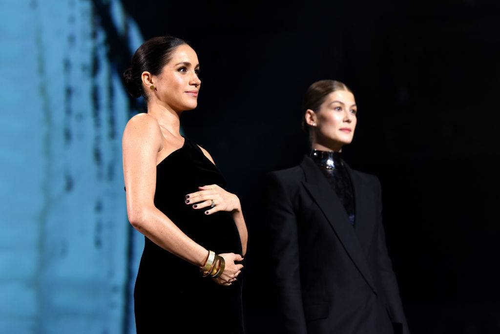 Meghan Markle w ciąży British Fashion Awards