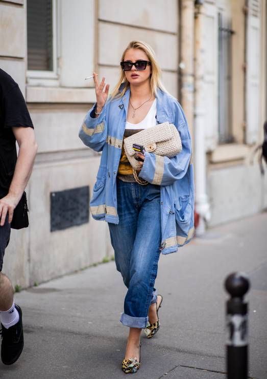 Trendy moda wiosna 2019: jeans oversize