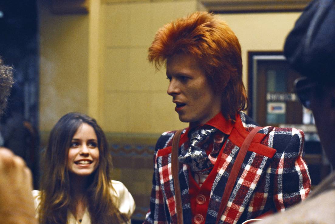 David Bowie z nastoletnią kochanką, modelką Patty Clark