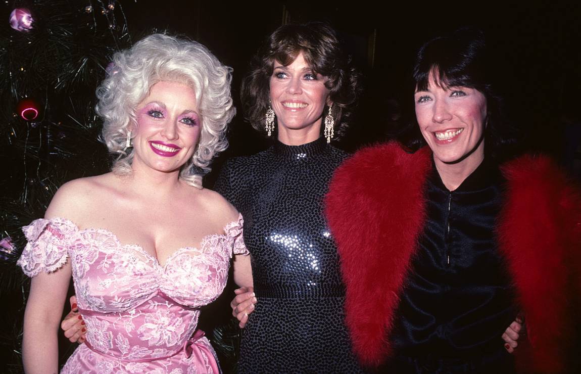 Jane Fonda, Dolly Parton, Lily Tomlin w Nowym Jorku
