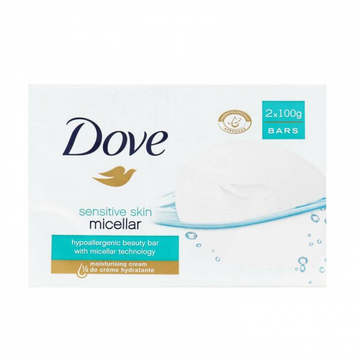 Kostka myjąca Dove Sensitive Skin Micellar
