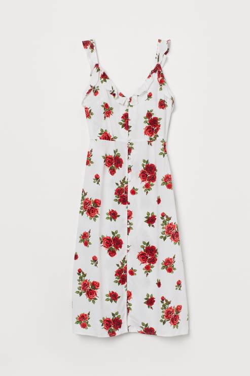 Sukienka w kwiaty H&M; 99,99 zł