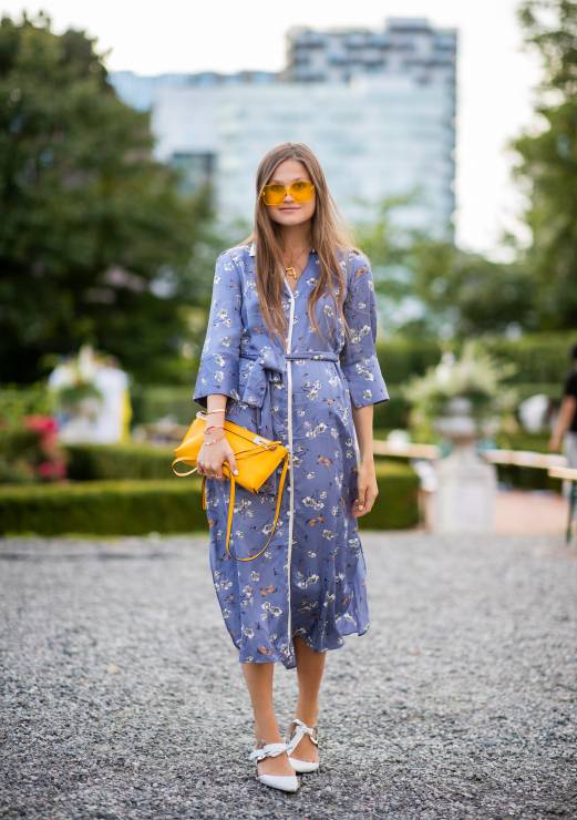 Sukienki w kwiaty moda trendy lato 2019