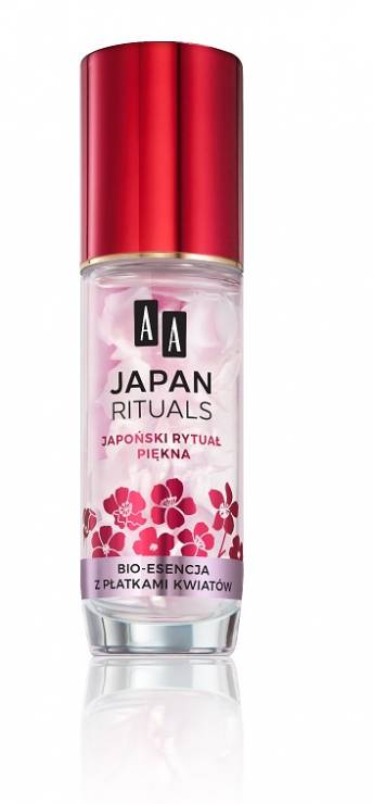 Bio esencja z płatkami kwiatów Japan Rituals marki AA