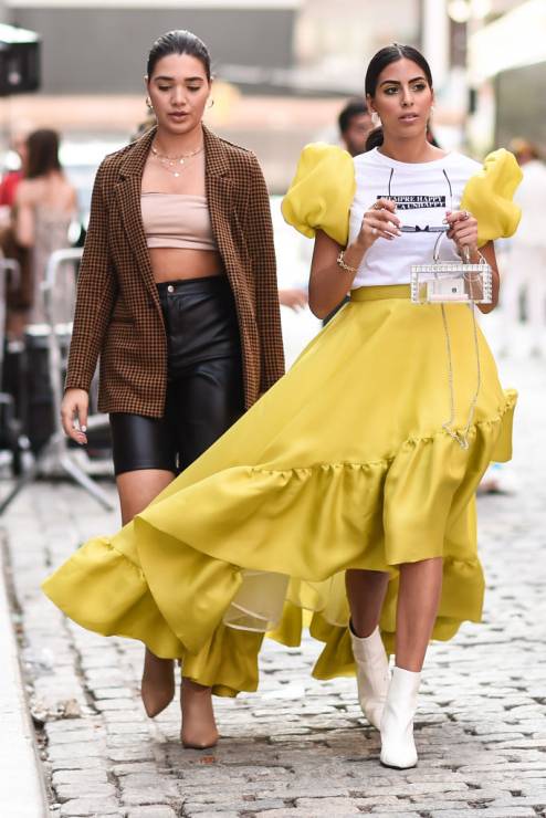 Trendy moda jesień 2019: spódnice z Fashion Weeka