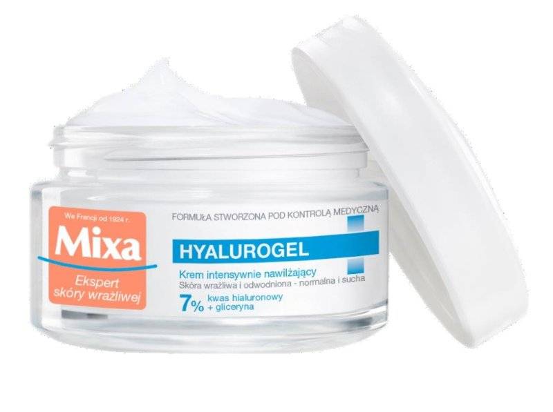 Mixa Hyalurogel - krem z kwasem hialuronowym i gliceryną