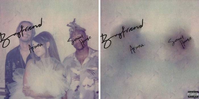 Ariana Grande - Boyfriend: Platforma muzyczna usunęła wszystkie wizerunki kobiet artystek