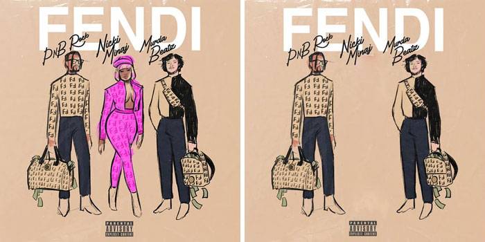 Pnb Rock, Nicki Minaj, Murda Beatz - Fendi:  Platforma muzyczna usunęła wszystkie wizerunki kobiet artystek