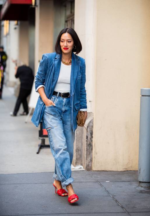 Trendy moda jesień 2019: slouchy jeans