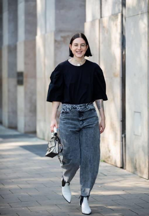 Trendy moda jesień 2019: slouchy jeans