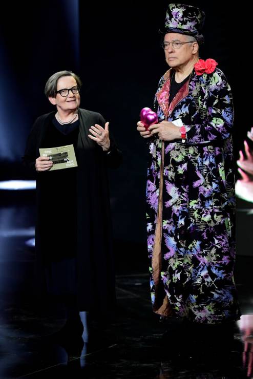 Agnieszka Holland na gali Europejskie Nagrody Filmowe 2019