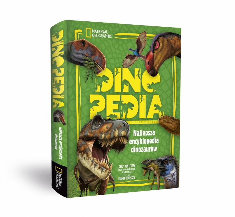 Książka "Dinopedia. Najlepsza encyklopedia dinozaurów"