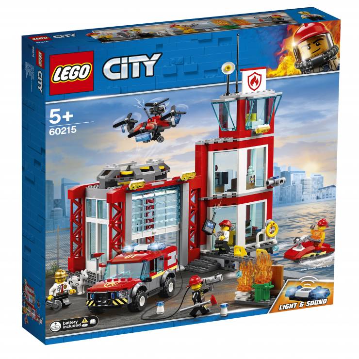 LEGO City "Remiza strażacka"
