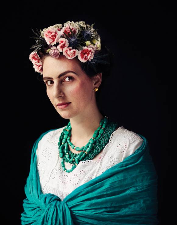 Marianne Pfeffer jako Frida Kahlo