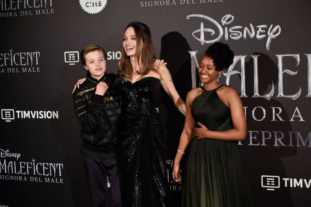 Angelina Jolie z dziećmi