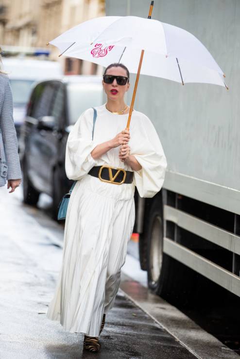 Modna biała sukienka: trendy moda wiosna 2020