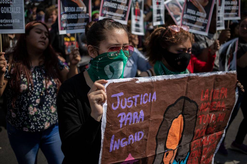 Protesty kobiet na ulicach Meksyku po brutalnym zabójstwie młodej Meksykanki Ingrid Escamilla