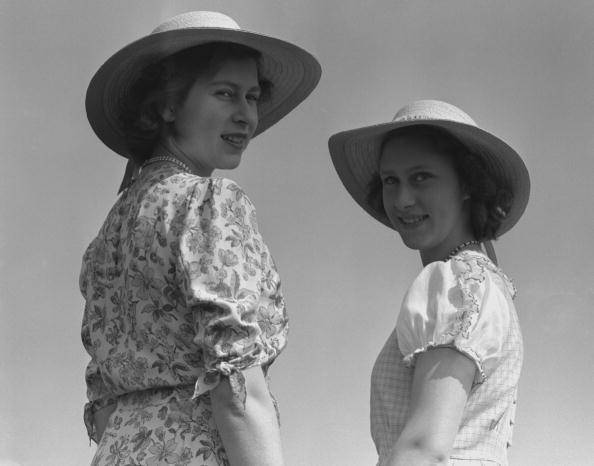 Księżniczka Małgorzata Windsor i królowa Elżbieta II
