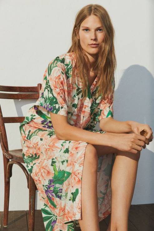 H&M sukienka w kwiaty
