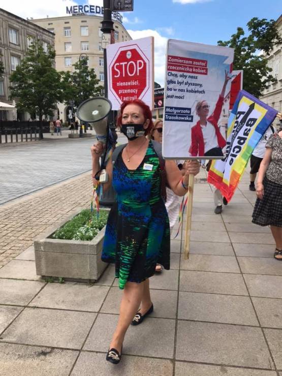 Polskie Babcie protestujące