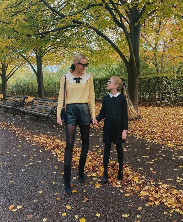 Najmodniejszy trend sezonu na Instagramie - bluzka z kołnierzykiem w stylu vintage a'la księżna Diana