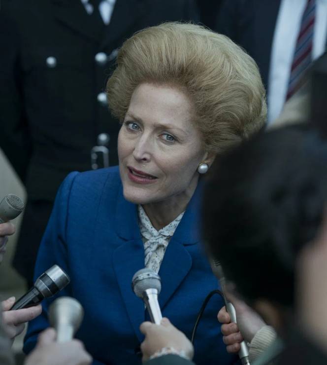 4. sezon The Crown - Gillian Anderson w roli Margaret Thatcher