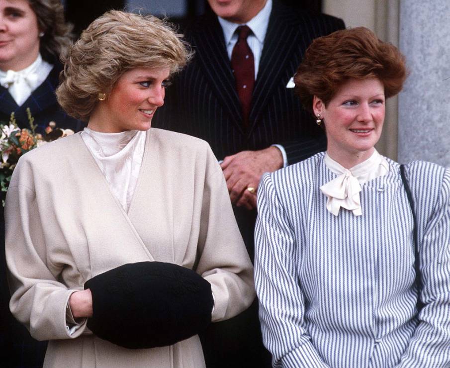 Sarah Spencer i księżna Diana