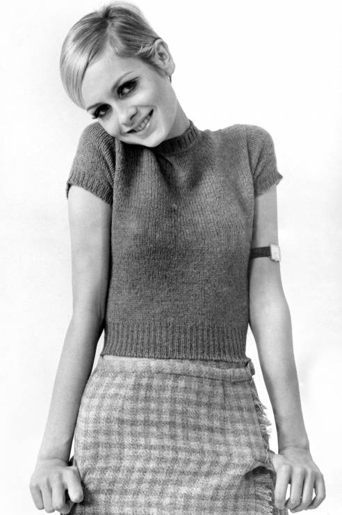 Twiggy - bogini lat 60. - wraca na okładkę Vogue'a