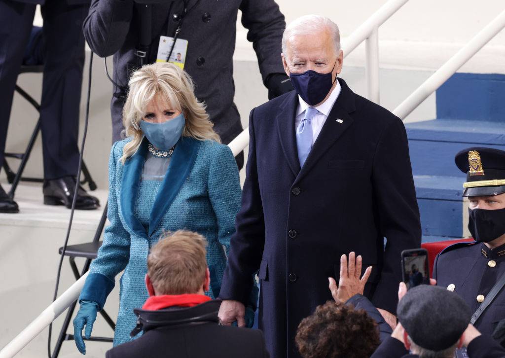 Jill Biden z mężem Joe Bidenem