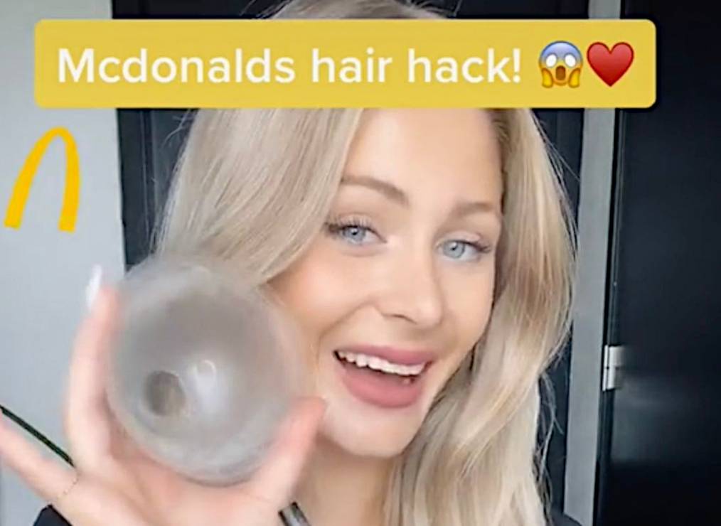 Modne fryzury 2021: Jak zrobić koczek na shake'a z McDonald's?